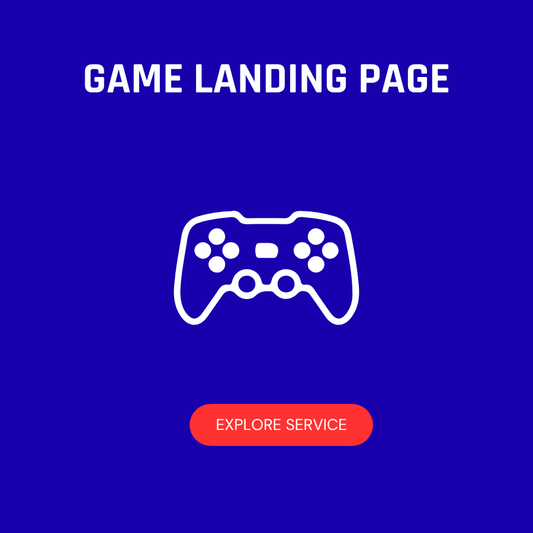 Game Landing Page Design to Showcase and Promote Your Game